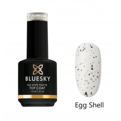 BlueSky UV Color Gel Eggshell Matte No Wipe Top Coat 15ml