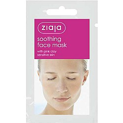 Ziaja Soothing Face Mask With Pink Clay Sachet 7ml