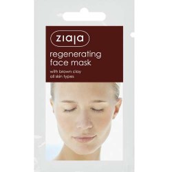 Ziaja Regenerating Face Mask With Brown Clay 7ml