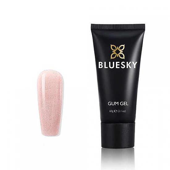 Bluesky Gum Gel Pink Glitter 60ml
