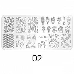 Canni Stamping Plate #02