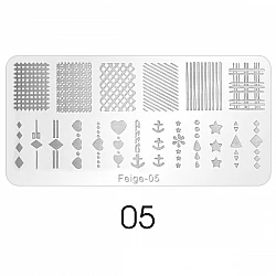 Canni Stamping Plate #05