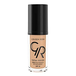 Golden Rose Total Cover 2in1 Foundation and Concealer #04 Beige