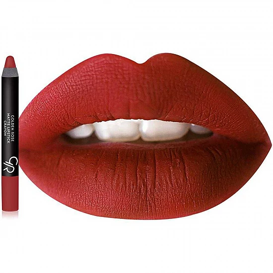 Golden Rose Matte Lipstick Crayon #09