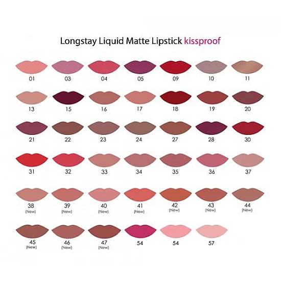Golden Rose Longstay Matte Liquid Lipstick #41
