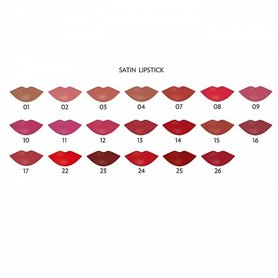 Golden Rose Satin Lipstick #25