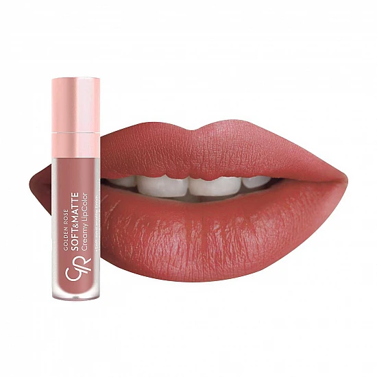 Golden Rose Soft and Matte Creamy LipColor #107