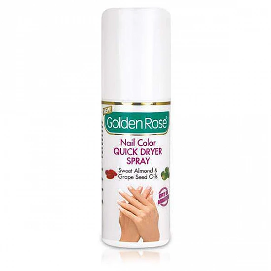 Golden Rose Nail Color Quick Dryer Spray