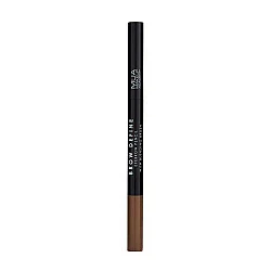 MUA Eyebrow Pencil With Blending Brush Mid Brown