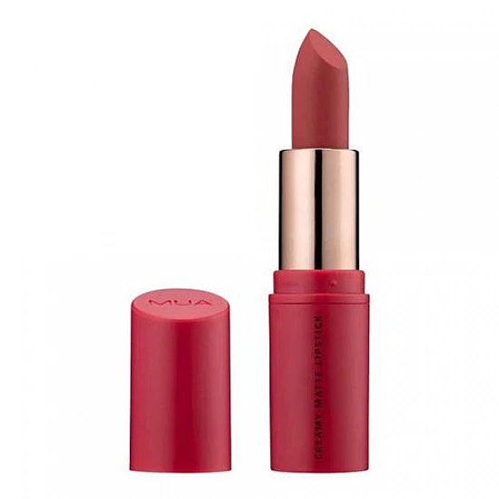 MUA Creamy Matte Lipstick Heartbreaker