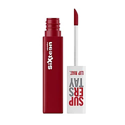 Sixteen Super Stay Lip Mat. Κραγιόν #106 – Valentine Red