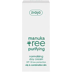 Ziaja Ρυθμιστική Κρέμα Ημέρας SPF 10 με Εκχύλισμα Μανούκα
