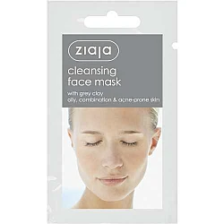 Ziaja Cleansing Face Mask With Grey Clay Sachet 7ml